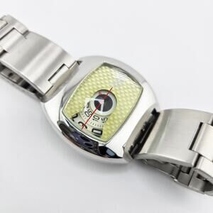Vintage TOKYObay Tokyo Bay Men's Electronvolt UFO Green Rare Retro Watch